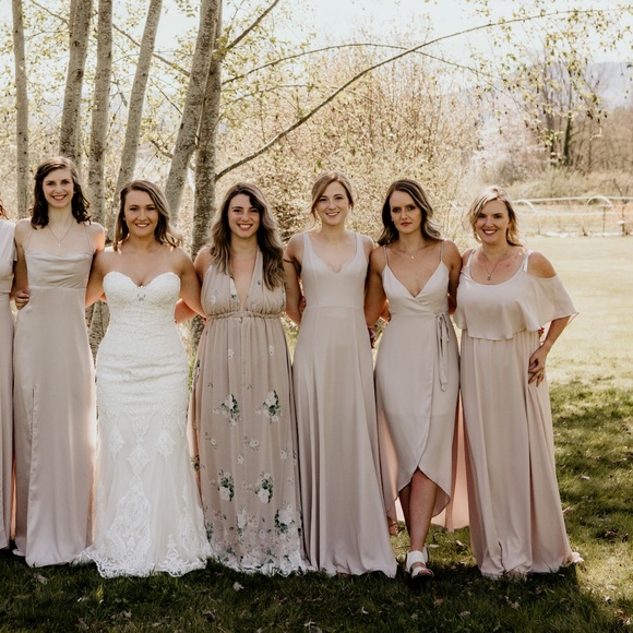 mariah wrap maxi dress